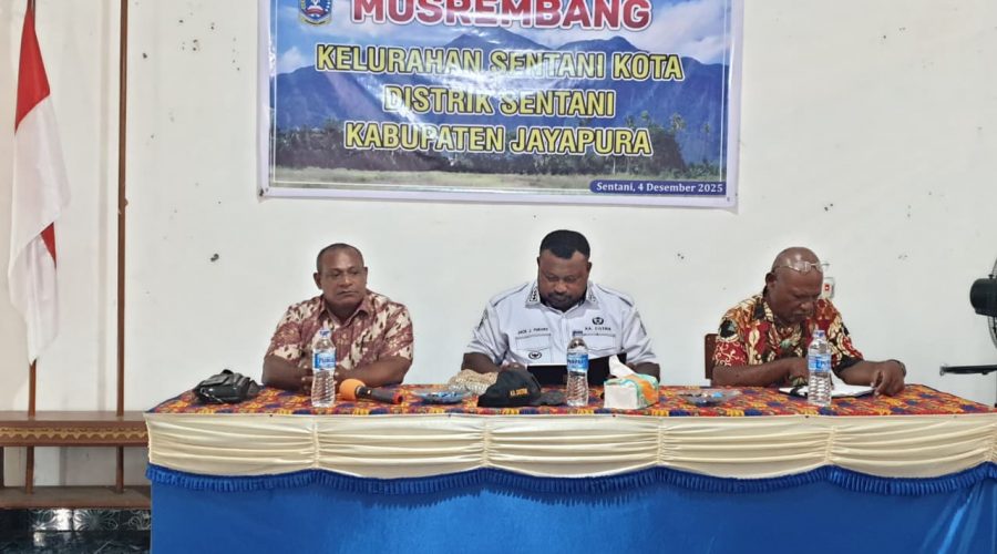 Musrenbang Sentani Kota Hasilkan Prioritas Pembangunan, Soroti Infrastruktur dan Isu Kesehatan Mendesak.